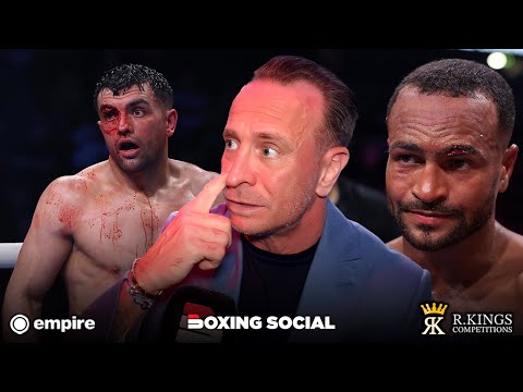 “IT LOOKED HORRIFIC!” KALLE SAUERLAND REACTS TO BRUTAL CUTS WHICH STOP CATTERALL VS. EUBANK