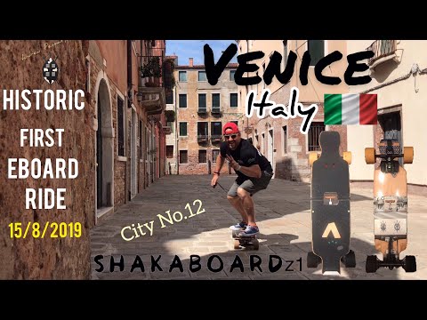 Europe Tour - City No.12 - Venice, Italy - Andrew Penman EBoard Reviews YouTube - Vlog No.162