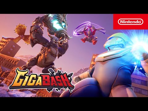 GigaBash & Godzilla DLC - Launch Trailer - Nintendo Switch