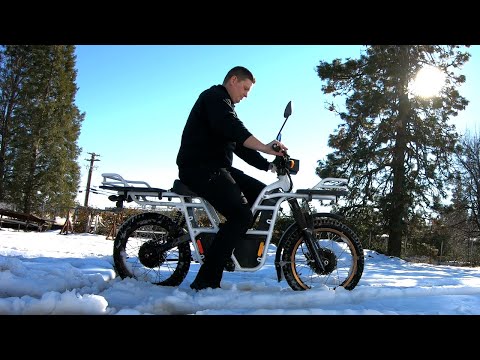 How to Ride Ebikes in the Snow