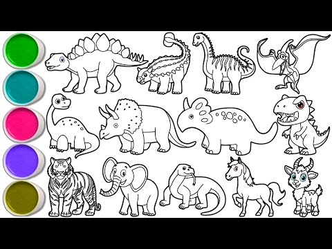 Draw Amazing Dinosaurs in Minutes - Tyrannosaurus, Ankylosaurus, Diplodocus, Pteranodon & Others
