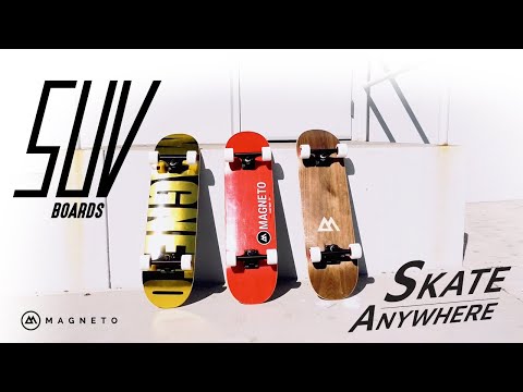 Magneto SUV Skateboard Collection