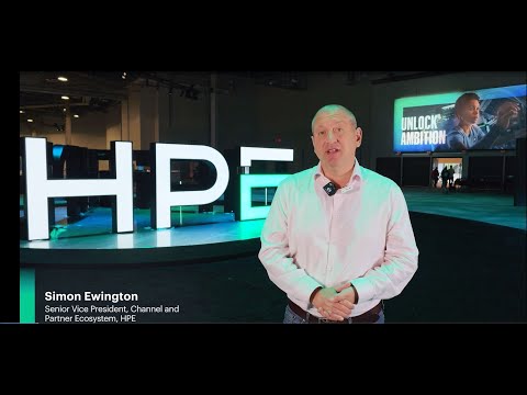 HPE Partner Growth Summit 2025: Simon Ewington, SVP of HPE Channel and Partner Ecosystem