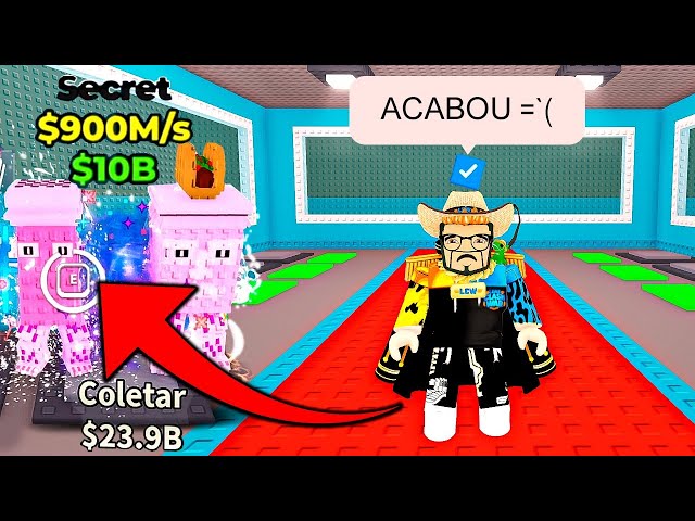 VENDI SEM QUERER MEU BRAINROT DE 900 MILHÕES POR SEGUNDO! 💀 perdi os mais raros do jogo