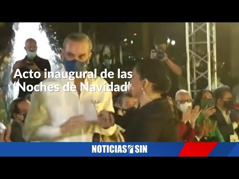 Acto inaugural de las ‘Noches de Navidad’