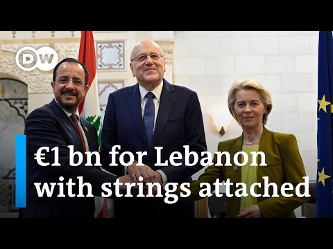EU to send €1-billion in aid to Lebanon to curb migration | DW News