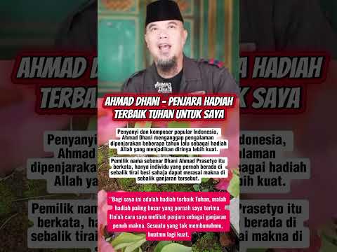 Ahmad Dhani - Penjara hadiah terbaik Tuhan untuk saya #beritaartisterbaru #trendingshorts