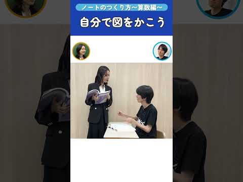 【ノートのつくり方】《算数》自分で図をかこう