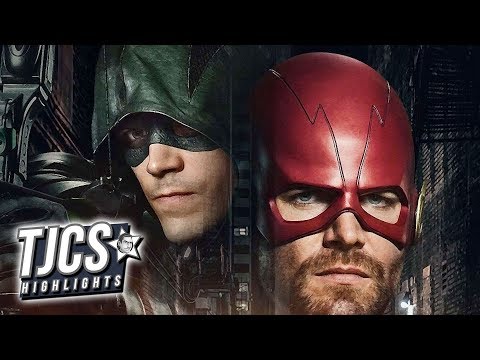 Arrowverse Crossover Poster Showing Elseworld