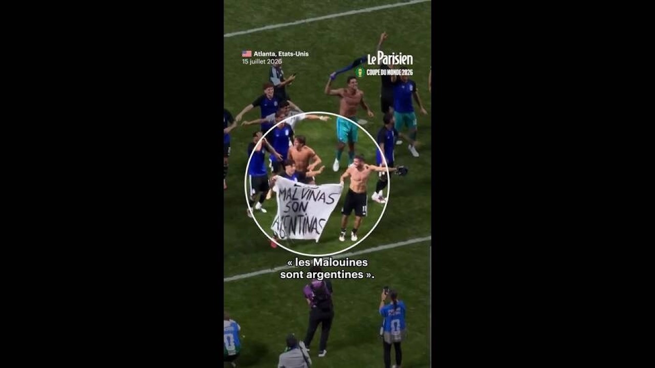 « Les Malouines sont argentines » : la banderole qui fait scandale