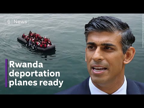 Sunak promises Rwanda deportation flights in July