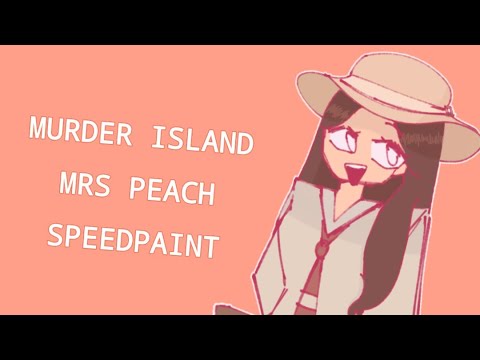 Mrs Peach // ROBLOX Murder Island 2/Murder Island Reloaded speedpaint