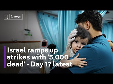 Israel ramps up strikes on Gaza - amid discord over invasion strategy