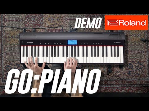 video Roland GO:PIANO 61-key Portable Digital Piano