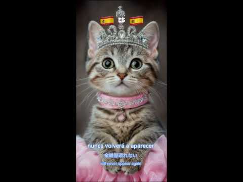 🐈⬛ Singing in 9 languages. #catsong #trending #viral #petlover #petlife #catvideos #prettycat #cats