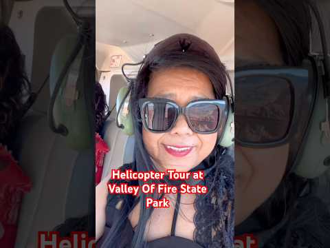 Helicopter Tour at Valley of Fire State Park #shorts