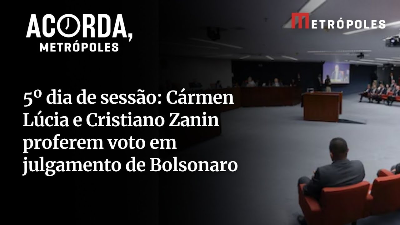 Cármen Lúcia e Zanin proferem seus votos em julgamento de Bolsonaro nesta quinta 119