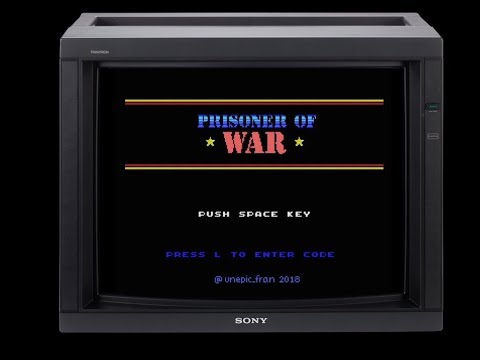 Prisoner of War - MSX1 - gameplay "AS IT IS"