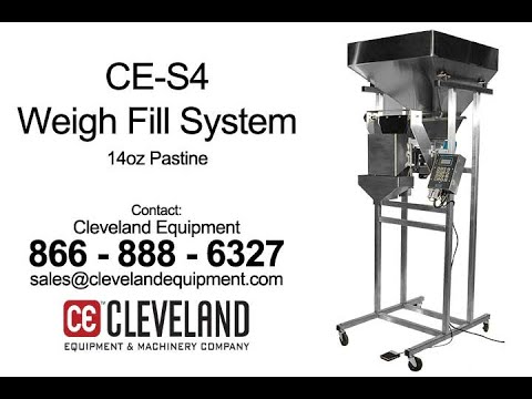 CE-S4 Weigh Filler - 14oz Pastine