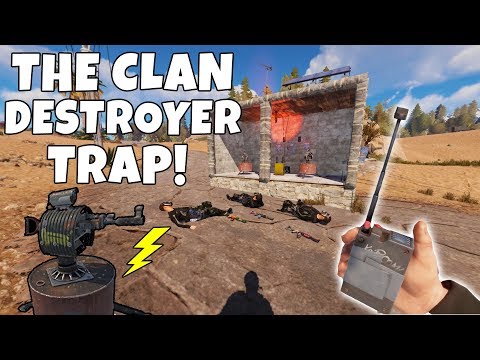 Upload mp3 to YouTube and audio cutter for RUST  TRAPPING SALTY CLANS with sneaky NEW WIRELESS AUTO TURRET MACHINE NEW UPDATE download from Youtube