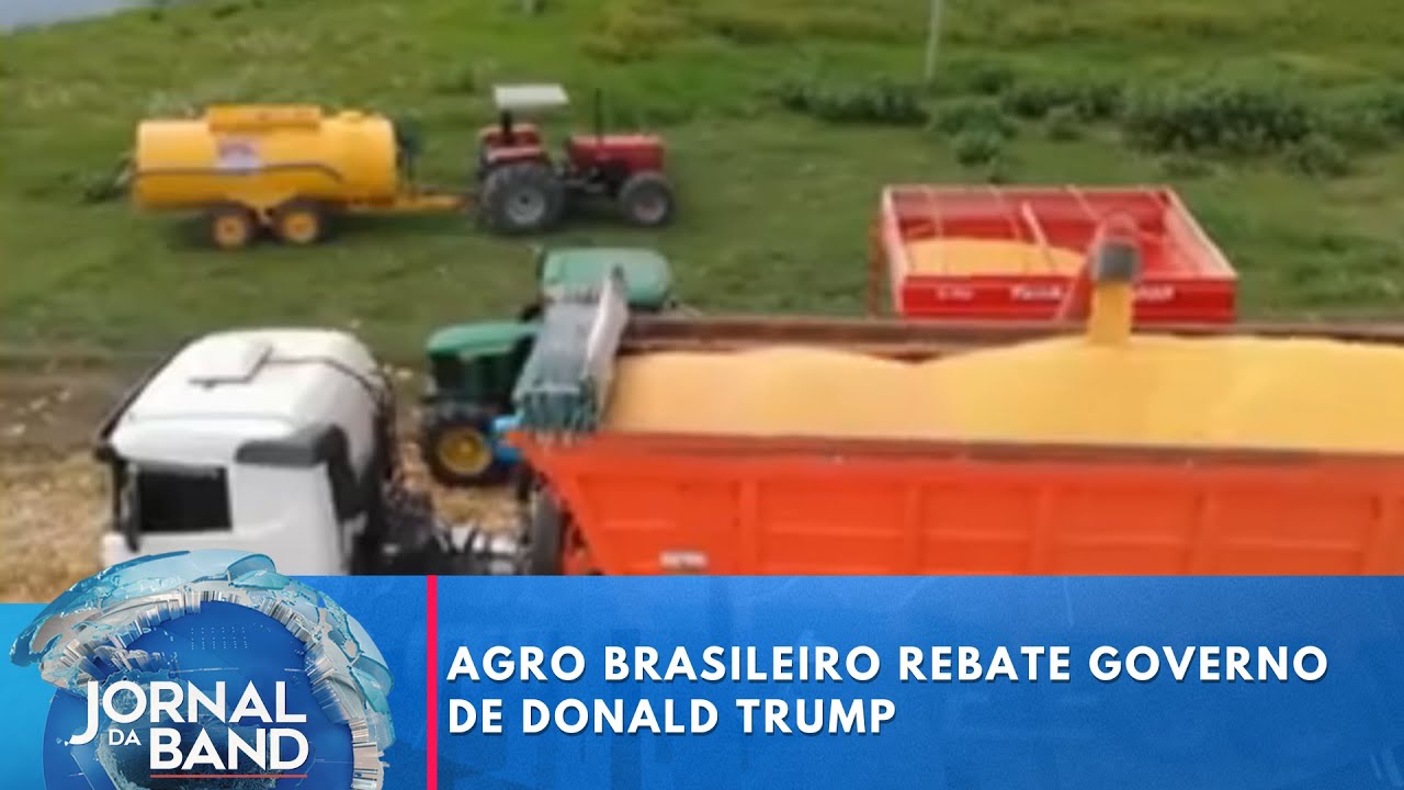 Agro brasileiro rebate governo de Donald Trump | Jornal da Band