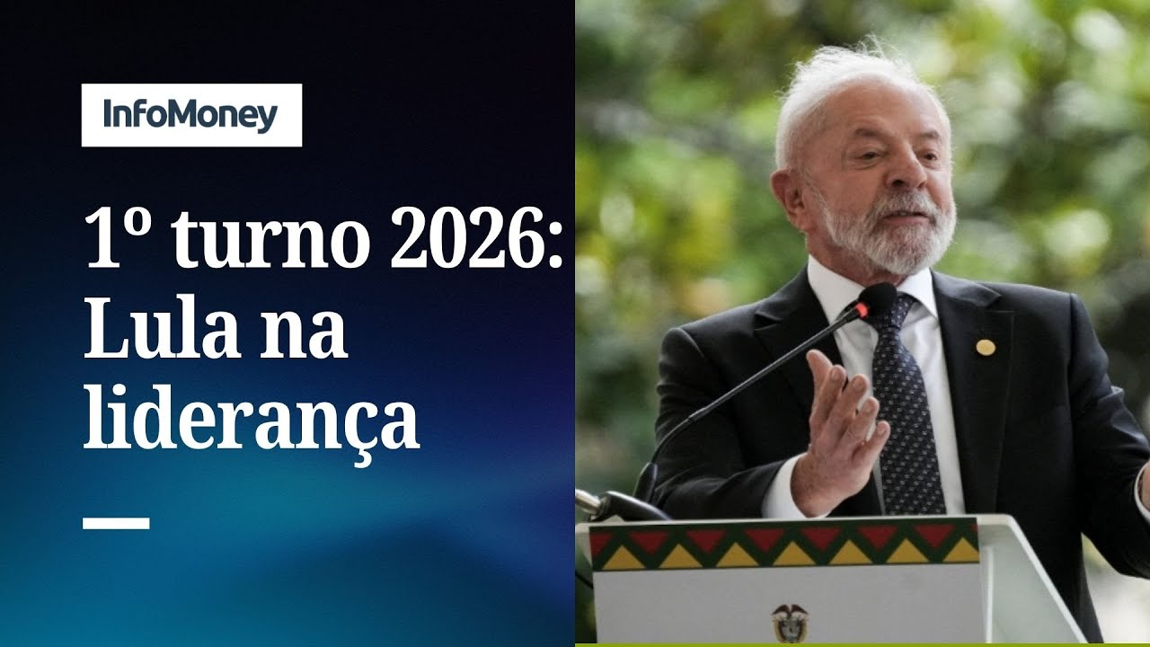 Pesquisa aponta Lula líder no 1º turno mas perde para Michelle e Tarcísio no 2º | InfoMoney News