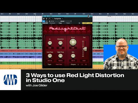 3 Ways to Use Red Light Distortion in Studio One | PreSonus