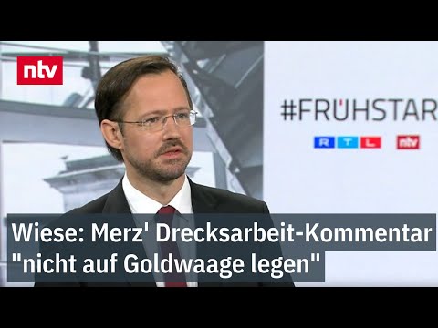 Wiese: Merz' Drecksarbeit-Kommentar 