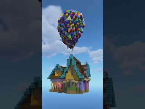 Minecraft: Disney's UP House 🎈 | #shorts