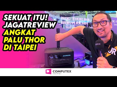 ASUS Pamer UPS Gaming, ROG BTF, Mouse Serat Karbon, Monitor 8K di Computex 2024