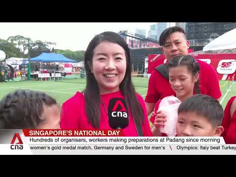 Final prep and security checks at Padang ahead of National Day Parade 2024