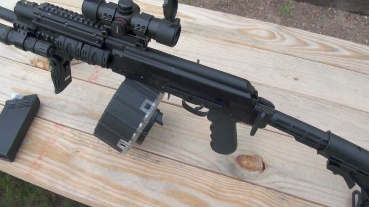 Saiga 12 Shotgun 20 Rd Drum Terminator YouTube