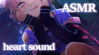 【 ASMR / 心音 】ゼロ距離心音と囁き。睡眠導入＆作業BGMと朝活。【 桜巳マオ / 新人Vtuber】