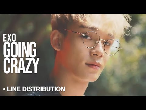 EXO (엑소) - Going Crazy : Line Distribution (Color Coded)