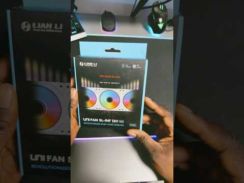 REVERSE BLADE Lian Li Uni Fan SL-INF 120 Unboxing