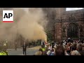 WATCH: Oil supporters disrupt Duke of Westminster’s wedding in UK