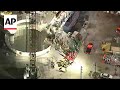 Los Angeles construction workers reach safety after LA tunnel collapse