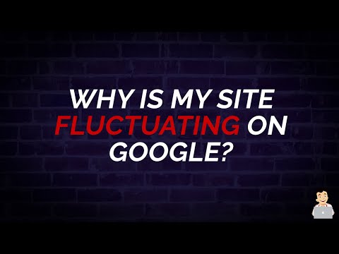 Why is my Site Fluctuating on Google? #shorts