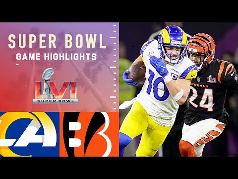 Rams vs. Bengals | Super Bowl LVI Game Highlights video clip