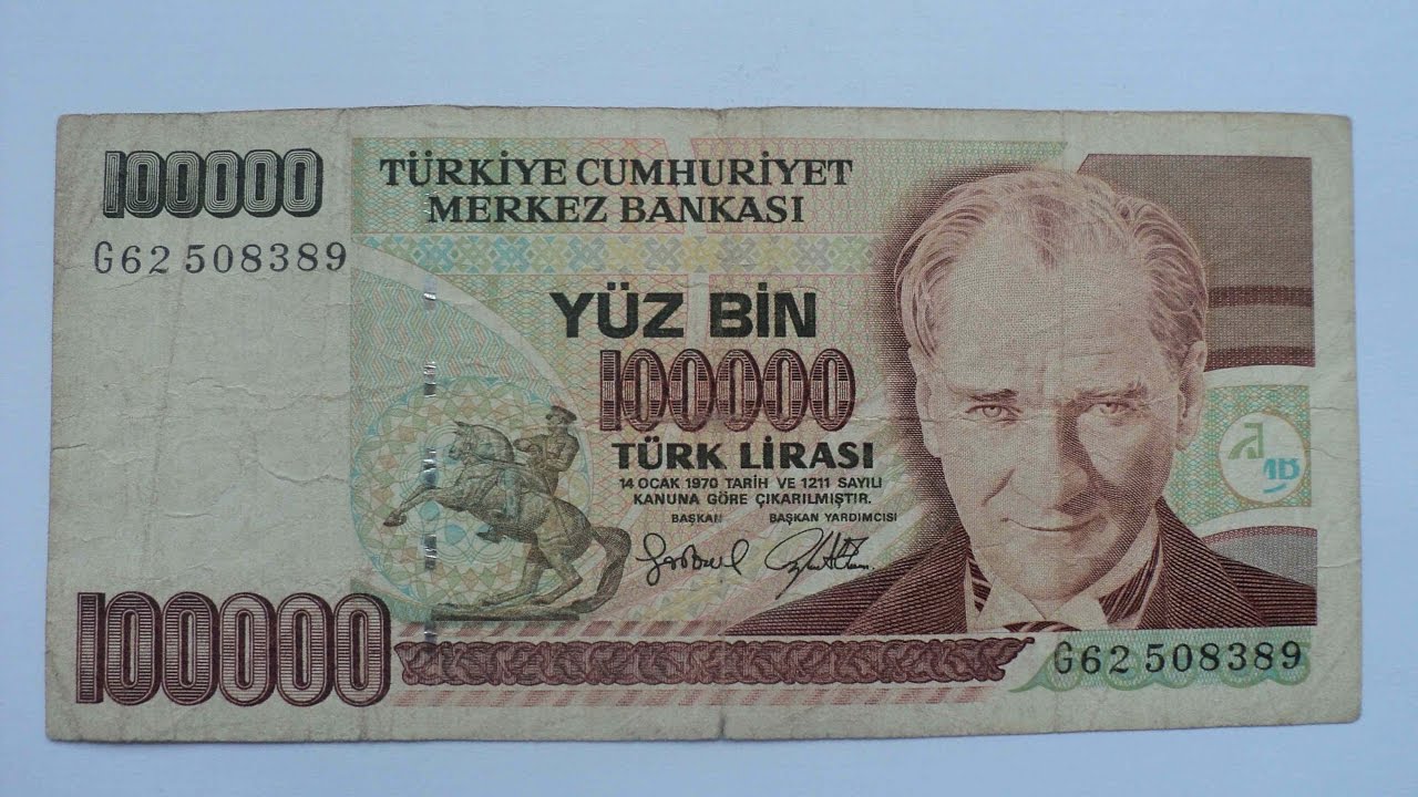 Турецкие лиры купить в москве наличные. 100000 Турецких лир 1970. Турецкие деньги купюры.