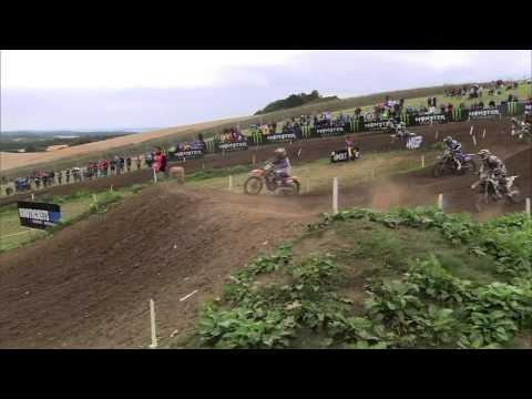 MXGP of Great Britain 2013 - Dean Ferris Crash - Motocross 