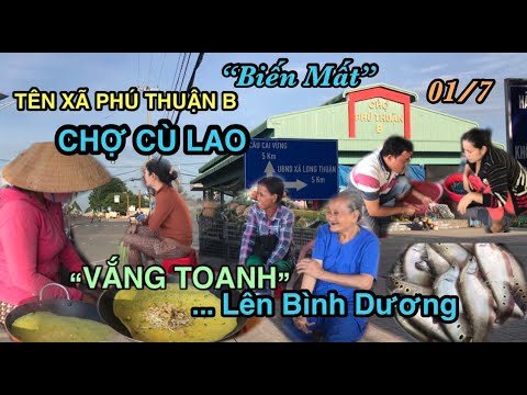 QUÁ THẢM CHỢ CÙ LAO CẬN NGÀY SÁP NHẬP BÀ CON THAN, VẮNG NGƯỜI DÂN RỜI QUÊ...