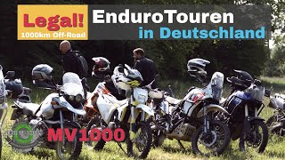 LEGALE ReiseENDURO-Touren in Deutschland? 1000 km mit Modder & Schodder durch Mecklenburg-Vorpommern