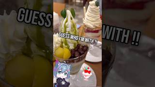 【vacation/北海道】なんと！！○○ちゃんとパフェデート！？　#shorts 【Vtuber/甘衣ふれじぇ】
