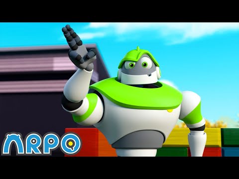 そびえたつアルポタワー！ 🗼🤖 | アルポ | こども向けアニメ | 動画 | キッズ | Moonbug 日本語