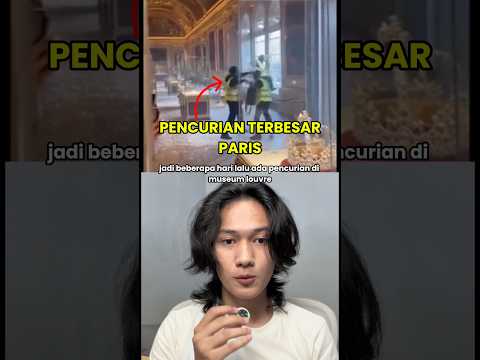 Pencurian terbesar di paris udah kayak misi gta #shorts