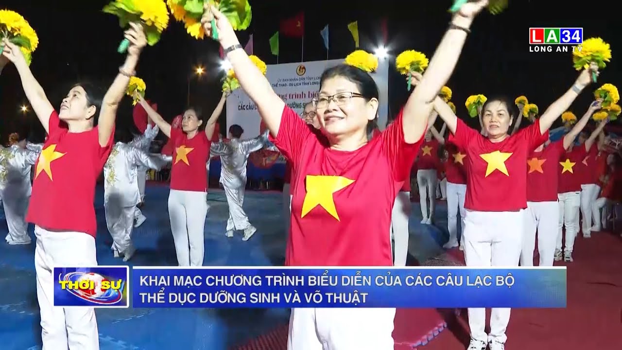 Khai mạc Chương trình biểu diễn của các Câu lạc bộ Thể dục dưỡng sinh và Võ thuật