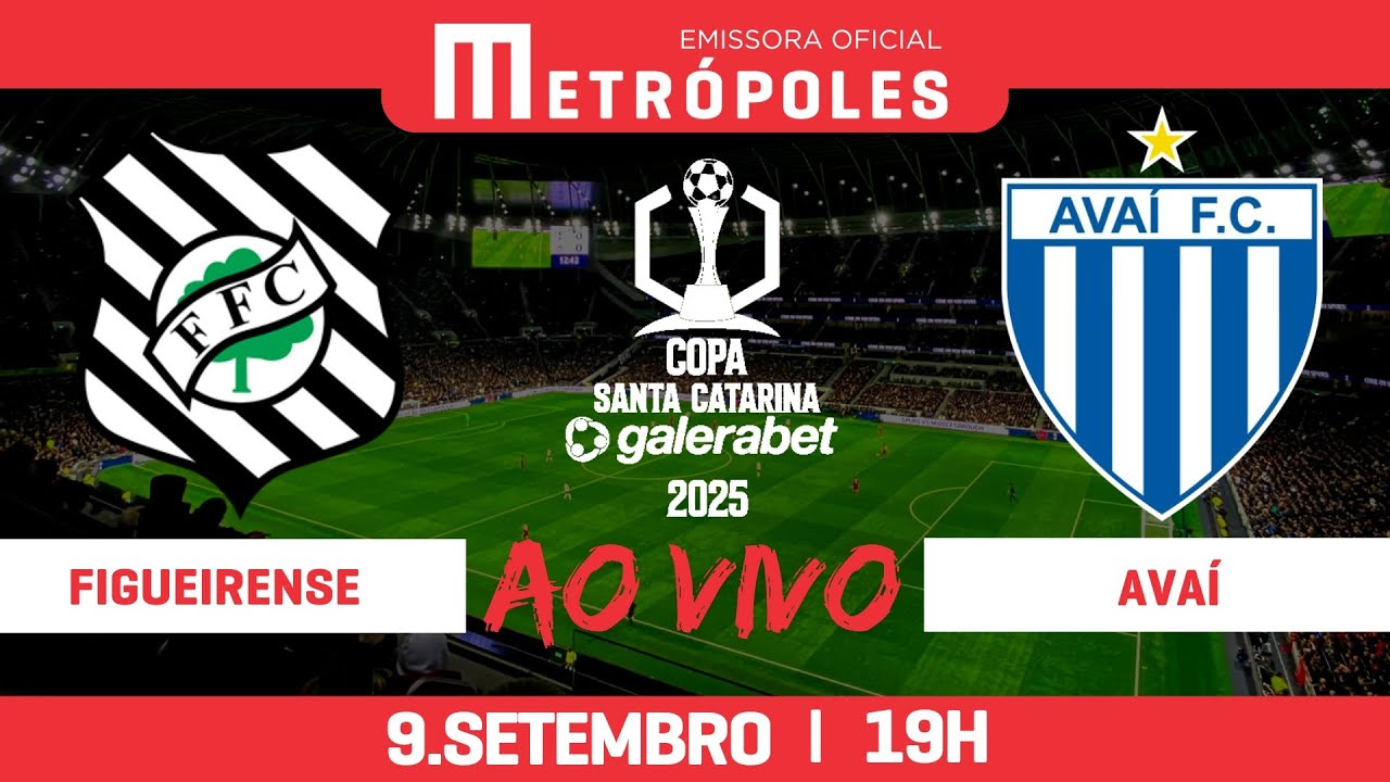 COPA SANTA CATARINA AO VIVO E COM IMAGENS   FIGUEIRENSE x AVAÍ   090925