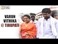 Varun Sandesh and Wife Vithika Sheru Visit Tirupati