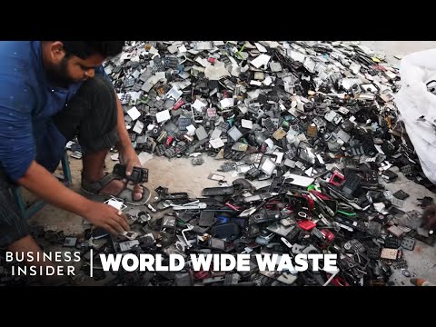 How Gold Is Mined From Electronic Waste Using Microbes | World Wide Waste